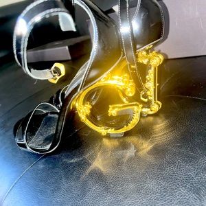 Dolce and Gabbana heels black and gold. 38.5 size.Authentic